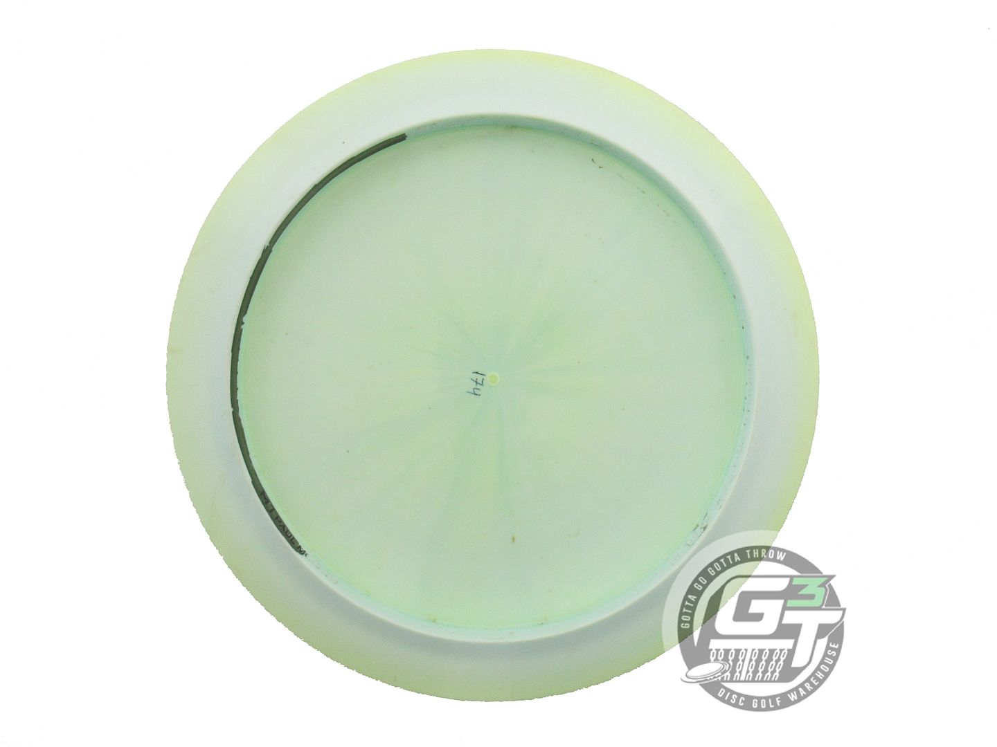 USED Discraft [McBETH] ESP Zeus 174g Lt. Yellow Gold Glitter Foil Driver Disc