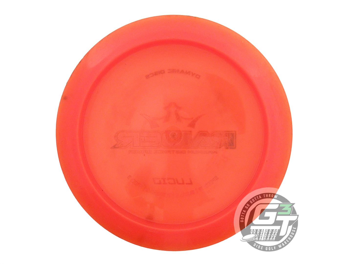 USED Dynamic Discs Lucid Raider 171g Orange Rainbow Foil Distance Driver Disc