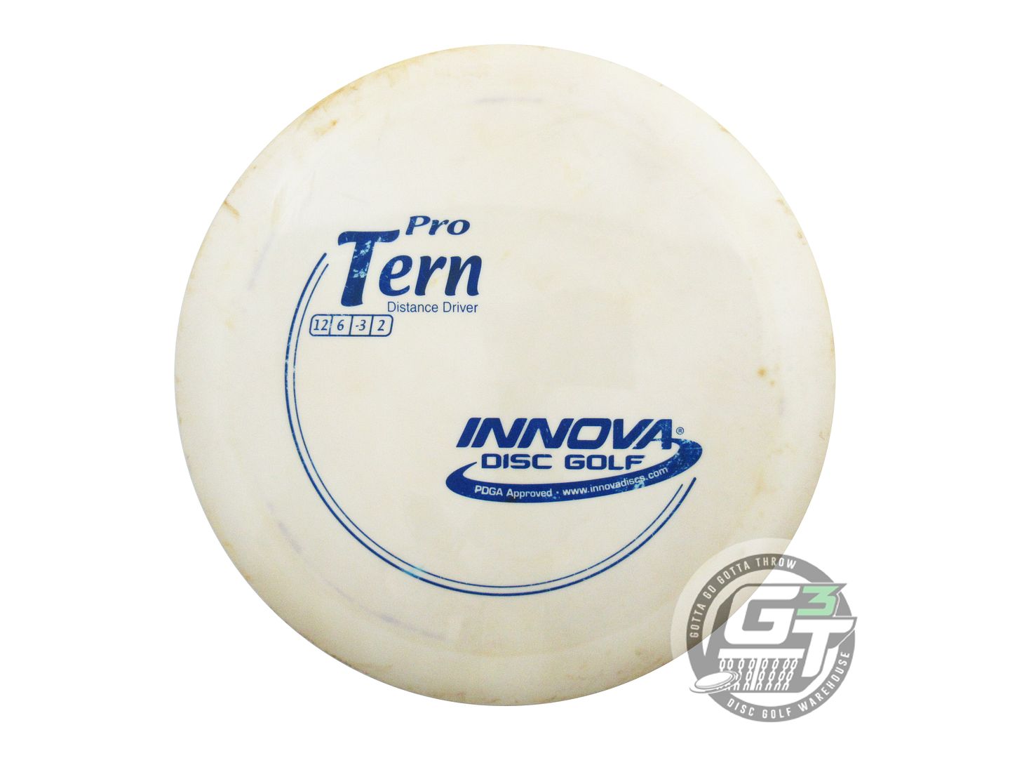 USED Innova Pro Tern 167g White Blue Stamp Distance Driver Golf Disc
