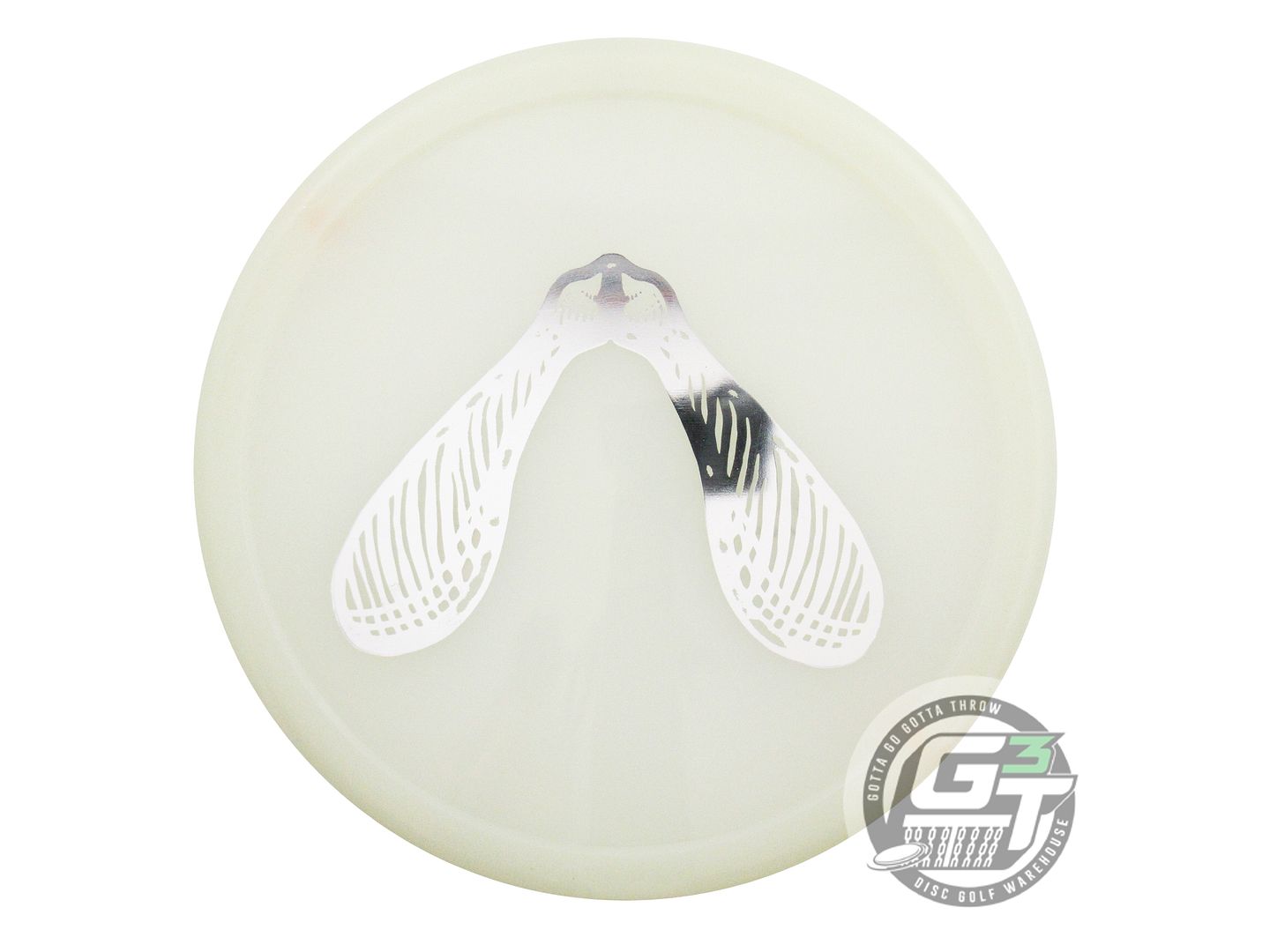USED Lone Star Alpha Glow Armadillo 176g Silver Foil AIRBORN SEED Putter Disc