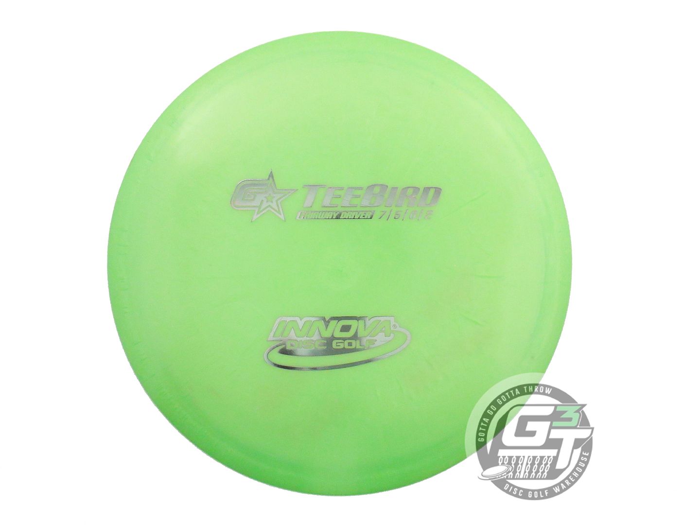 USED Innova GStar Teebird 173g Lime Silver Foil Fairway Driver Golf Disc
