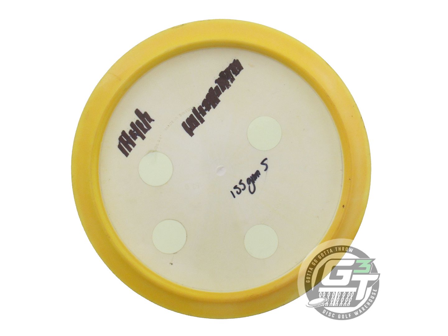 USED Latitude 64 Gold Orbit Diamond 155g Yellow-White Fairway Driver Golf Disc