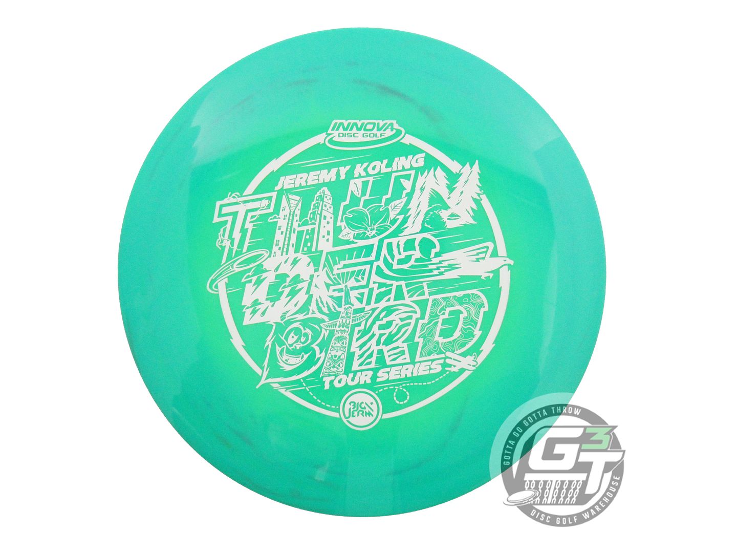 USED Innova [KOLING] Star Thunderbird 172g Green White Stamp Driver Golf Disc