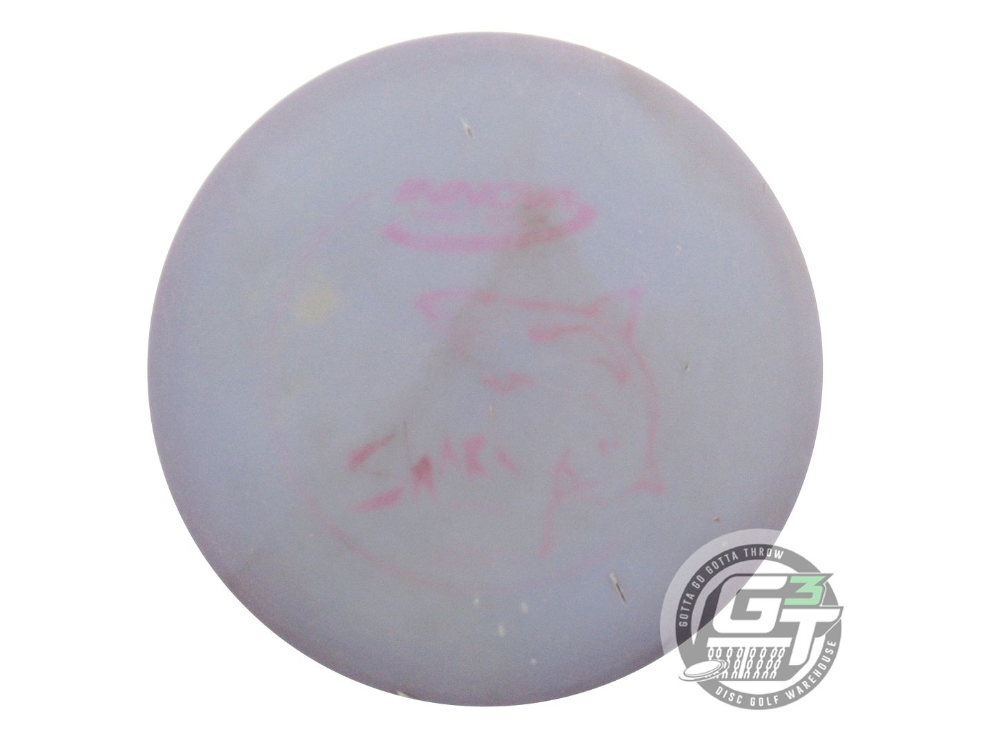 USED Innova DX Shark 145g Lilac Wiped Stamp Midrange Golf Disc