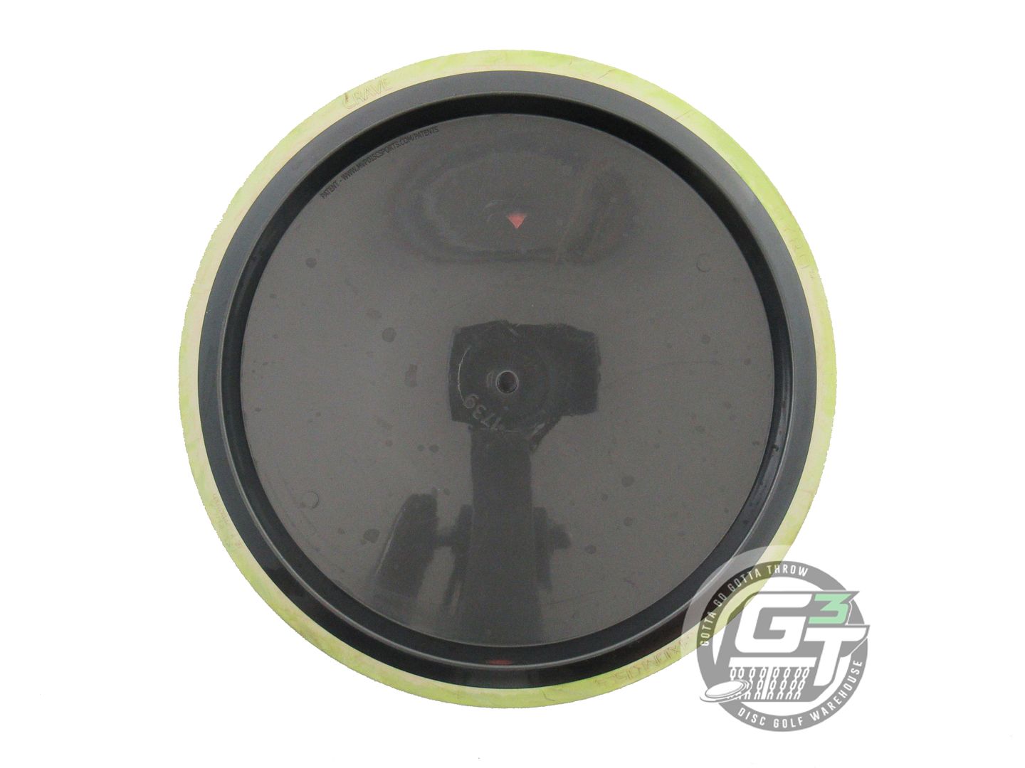 USED Axiom Discs Plasma Crave 173g Gunmetal Gray Lime Rim Fairway Driver Disc