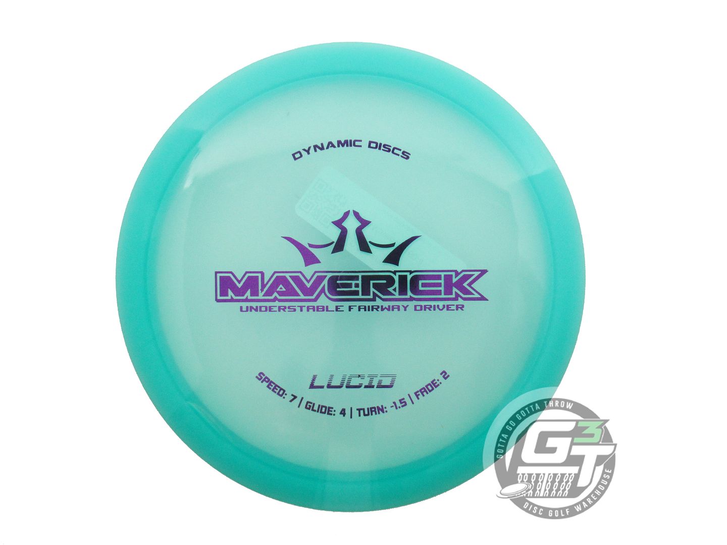 Dynamic Discs Lucid Maverick Fairway Driver Golf Disc (Individually Listed)