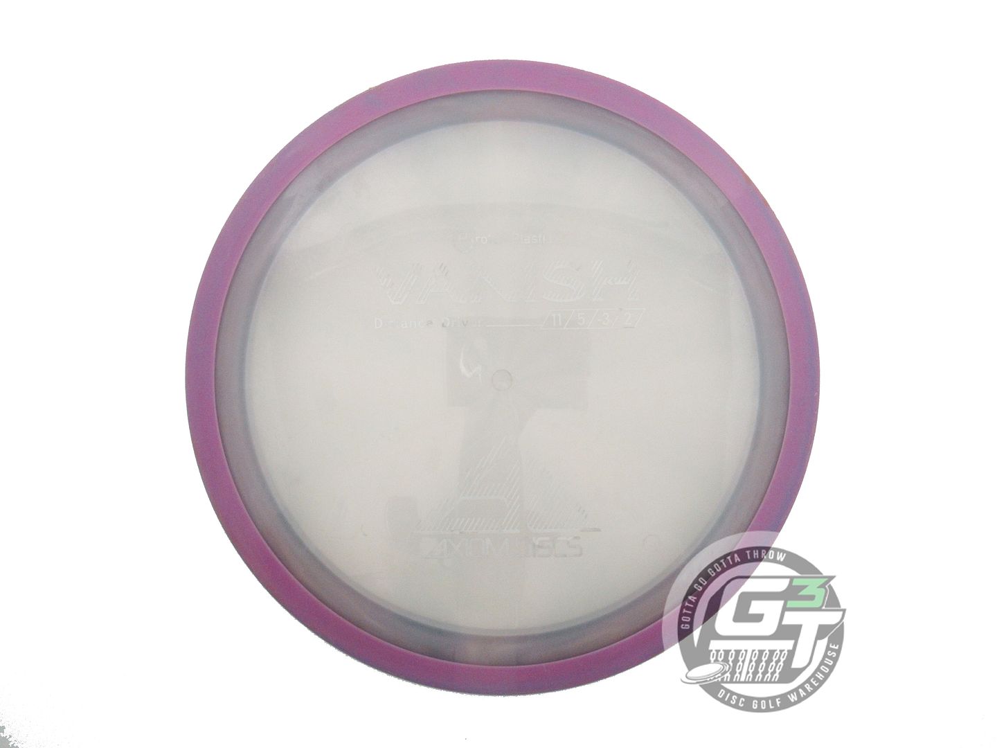 USED Axiom Discs Proton Vanish 168g Smoke Purple Rim Distance Driver Golf Disc