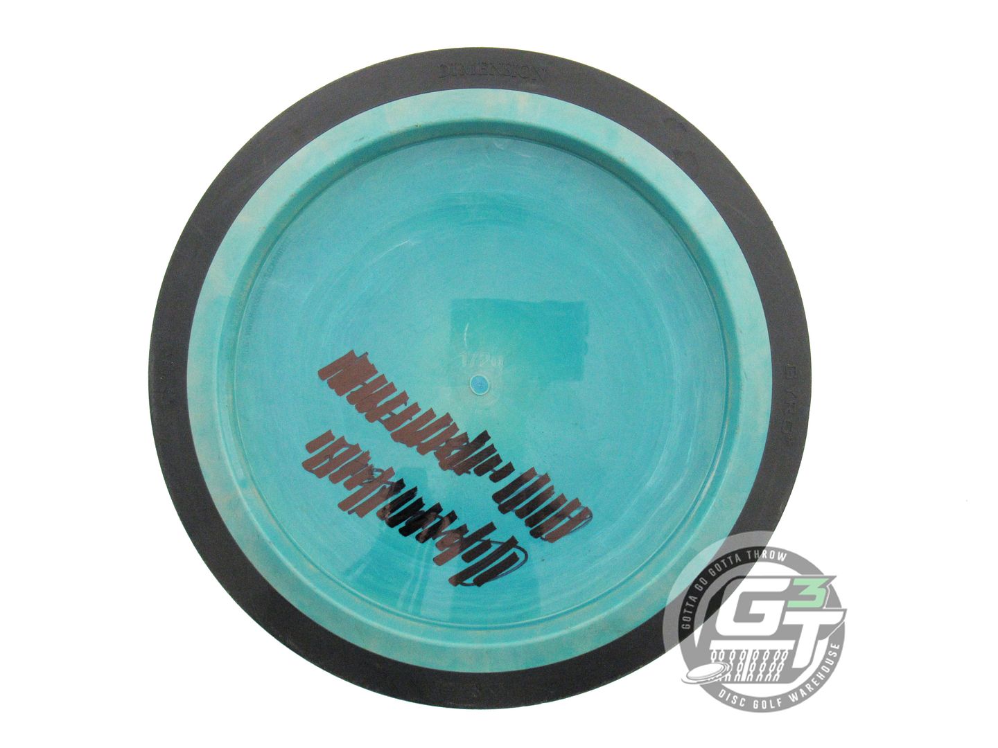 USED MVP Disc Sports Classic Neutron Dimension 172g Teal-Peach Driver Golf Disc