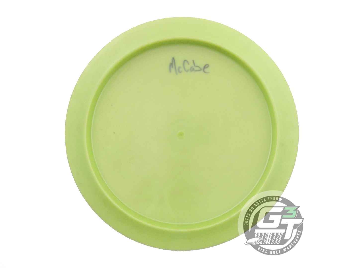 USED Dynamic Discs [McCABE] Fuzion Trespass 174g Lime Distance Driver Golf Disc