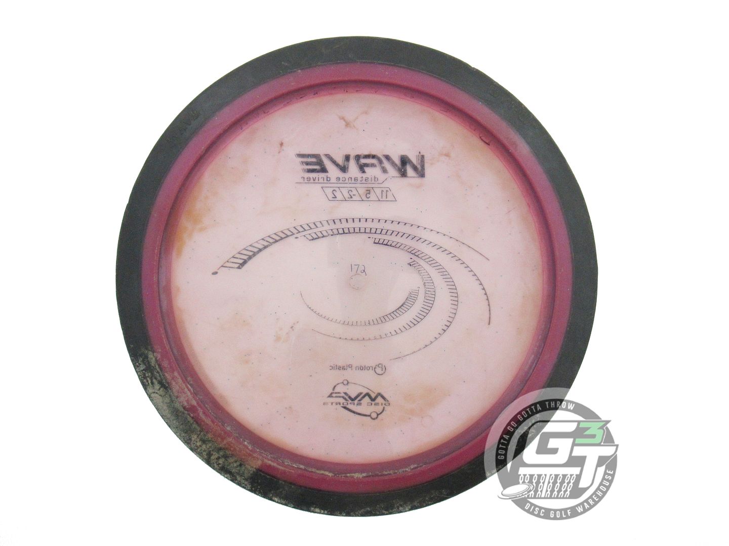 USED MVP Disc Sports Proton Wave 172g Pink Distance Driver Golf Disc