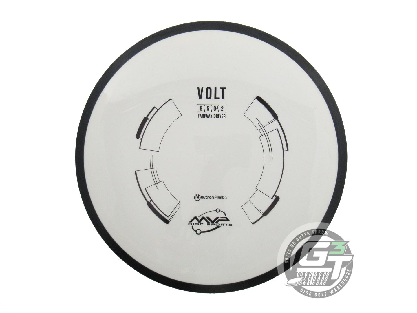 USED MVP Disc Sports Neutron Volt 174g White Fairway Driver Golf Disc