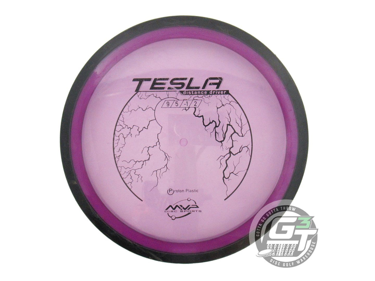 USED MVP Disc Sports Proton Tesla 172g Purple Distance Driver Golf Disc