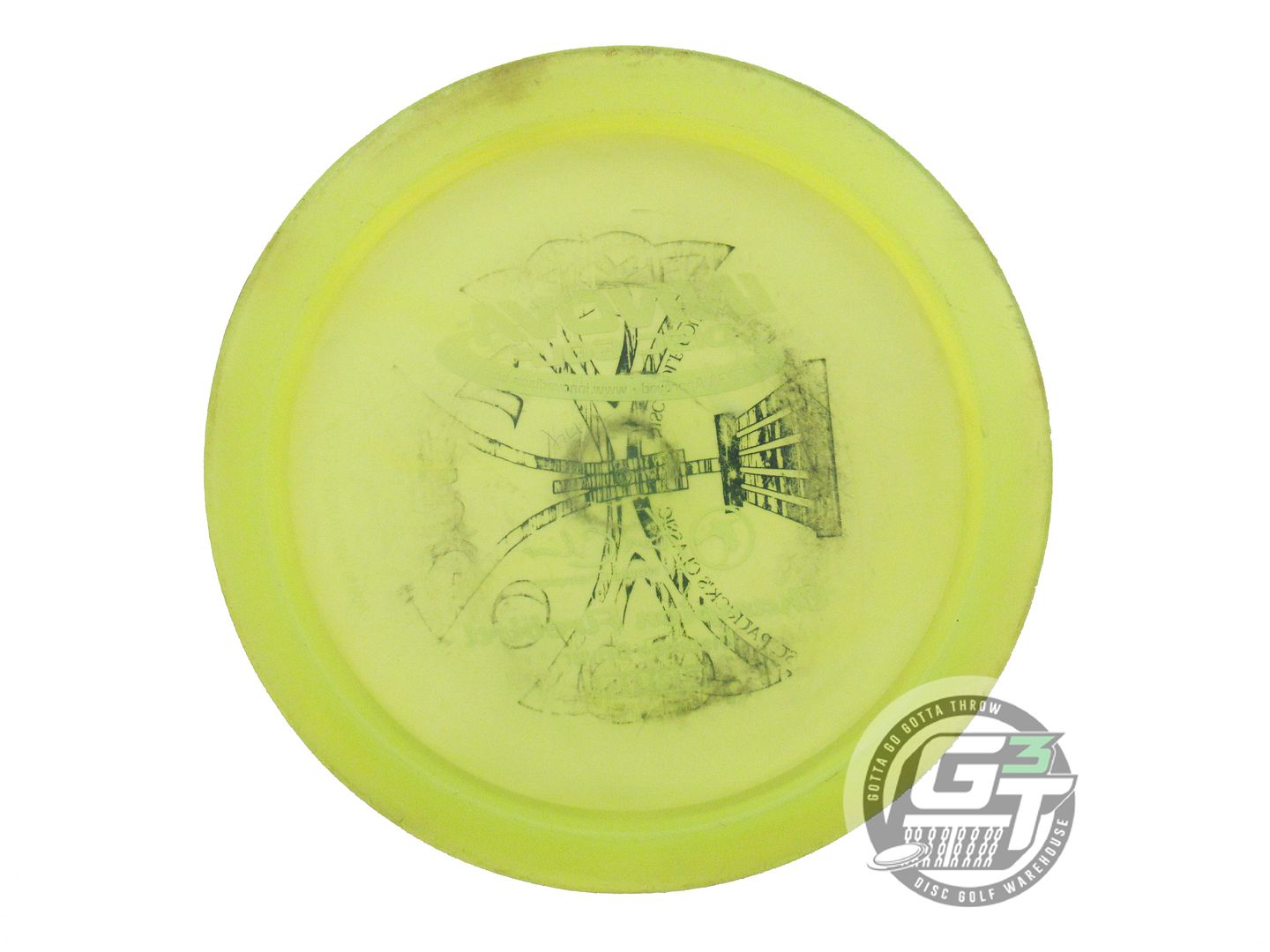 USED Innova X-OUT Champion Firebird 175g Yellow Distance Driver Golf Disc