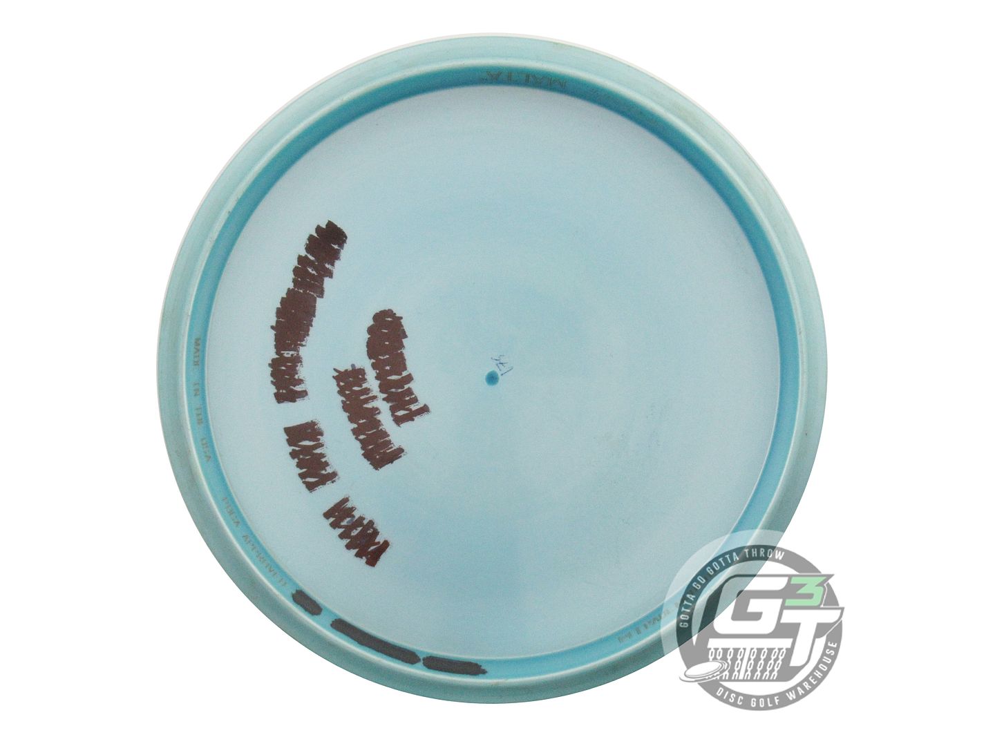 USED Discraft Big Z Malta 174g Aqua Magenta Star Foil Midrange Golf Disc