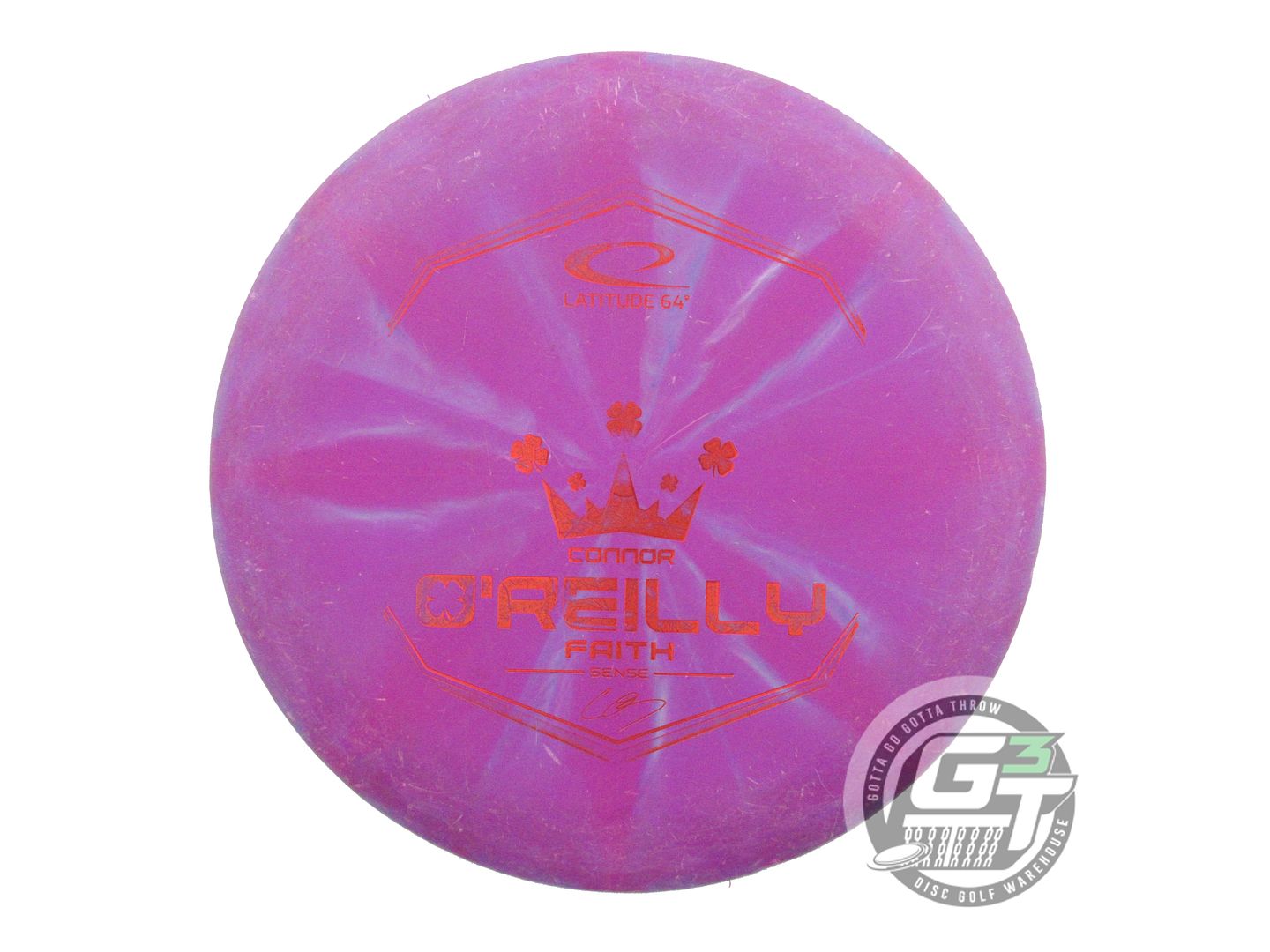 USED Latitude 64 [O'REILLY] Royal Sense Faith 174g Purple A Putter Golf Disc