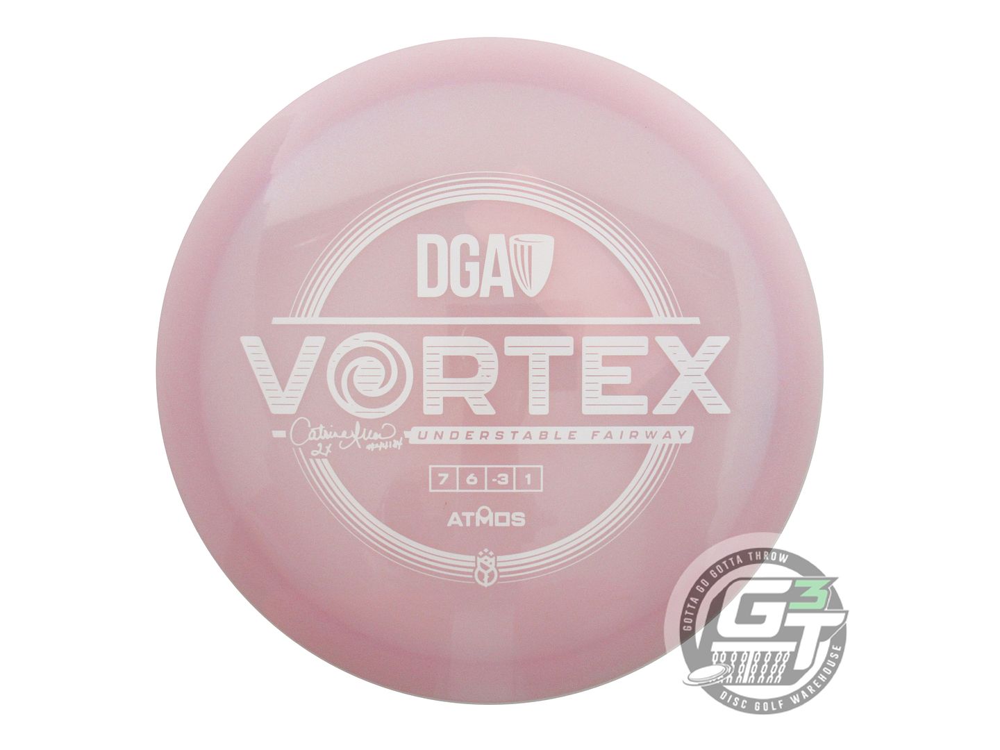 DGA Atmos Vortex [Catrina Allen 2X] Fairway Driver Golf Disc (Individually Listed)