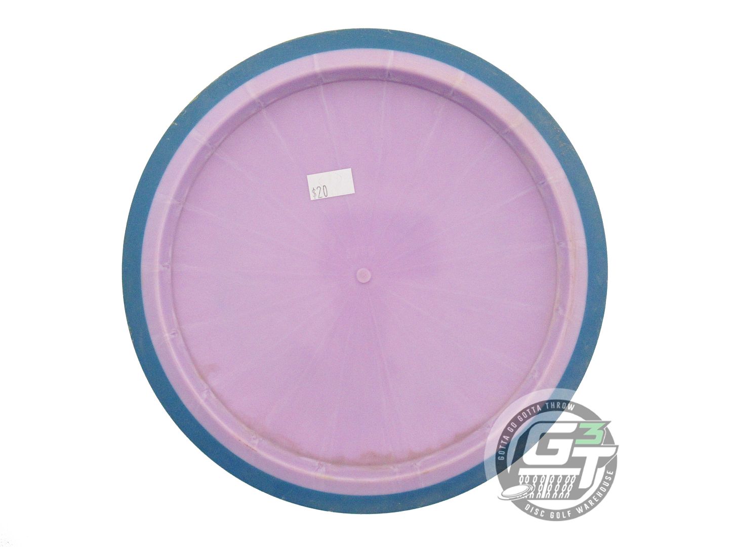USED Axiom Discs [AIRBORN] Fission Insanity 173g Lilac Blue Rim Driver Golf Disc