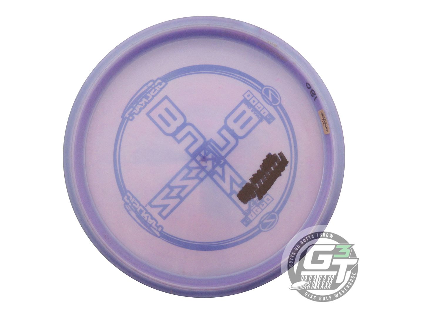 USED Discraft X-OUT Z Buzzz 180g Lilac Midrange Golf Disc