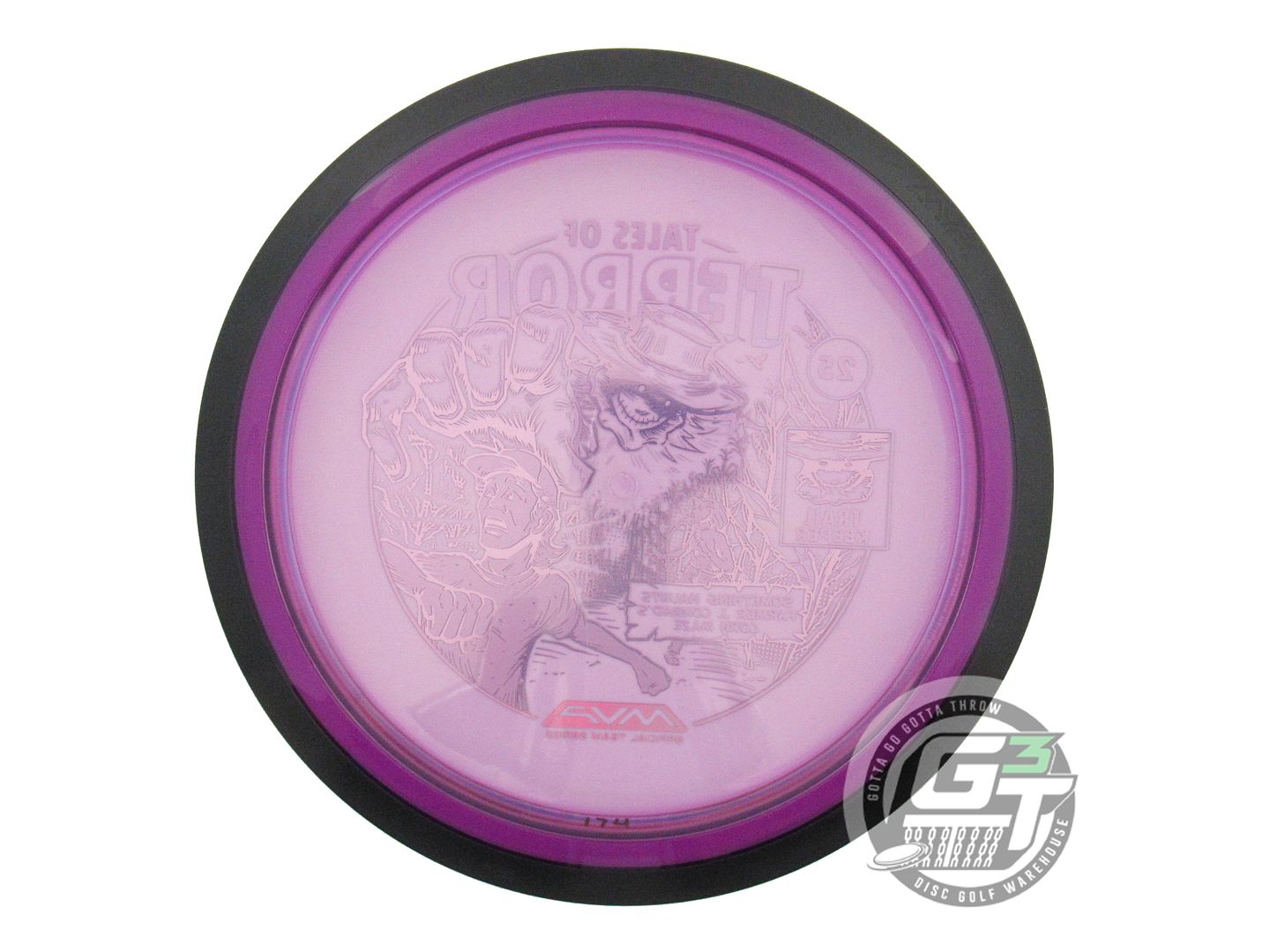 USED MVP Disc Sports [CONRAD] HALLOWEEN Proton Trail 174g Purple Driver Disc