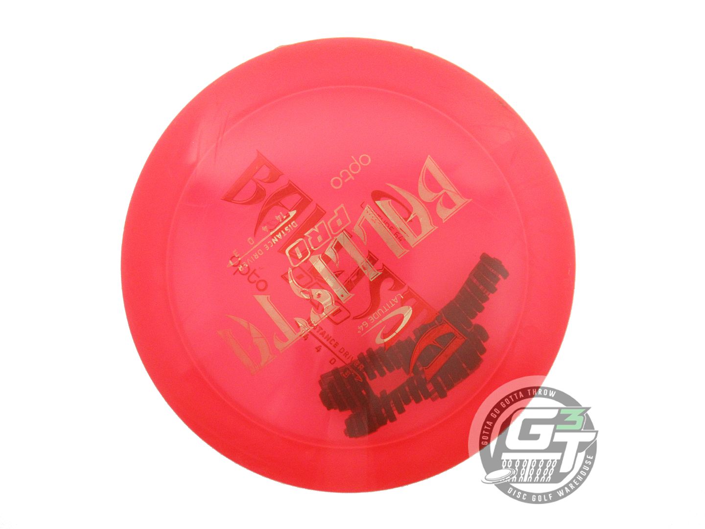 USED Latitude 64 X-OUT Opto Ballista Pro 171g Red Distance Driver Golf Disc