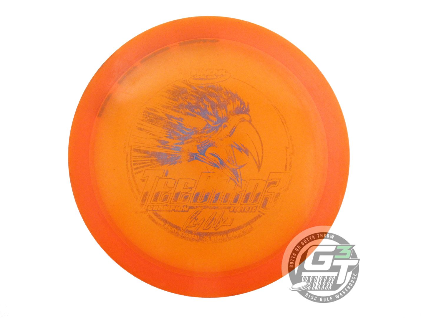 USED Innova [WYSOCKI] Champion Teebird3 174g Orange Blue Foil Driver Disc