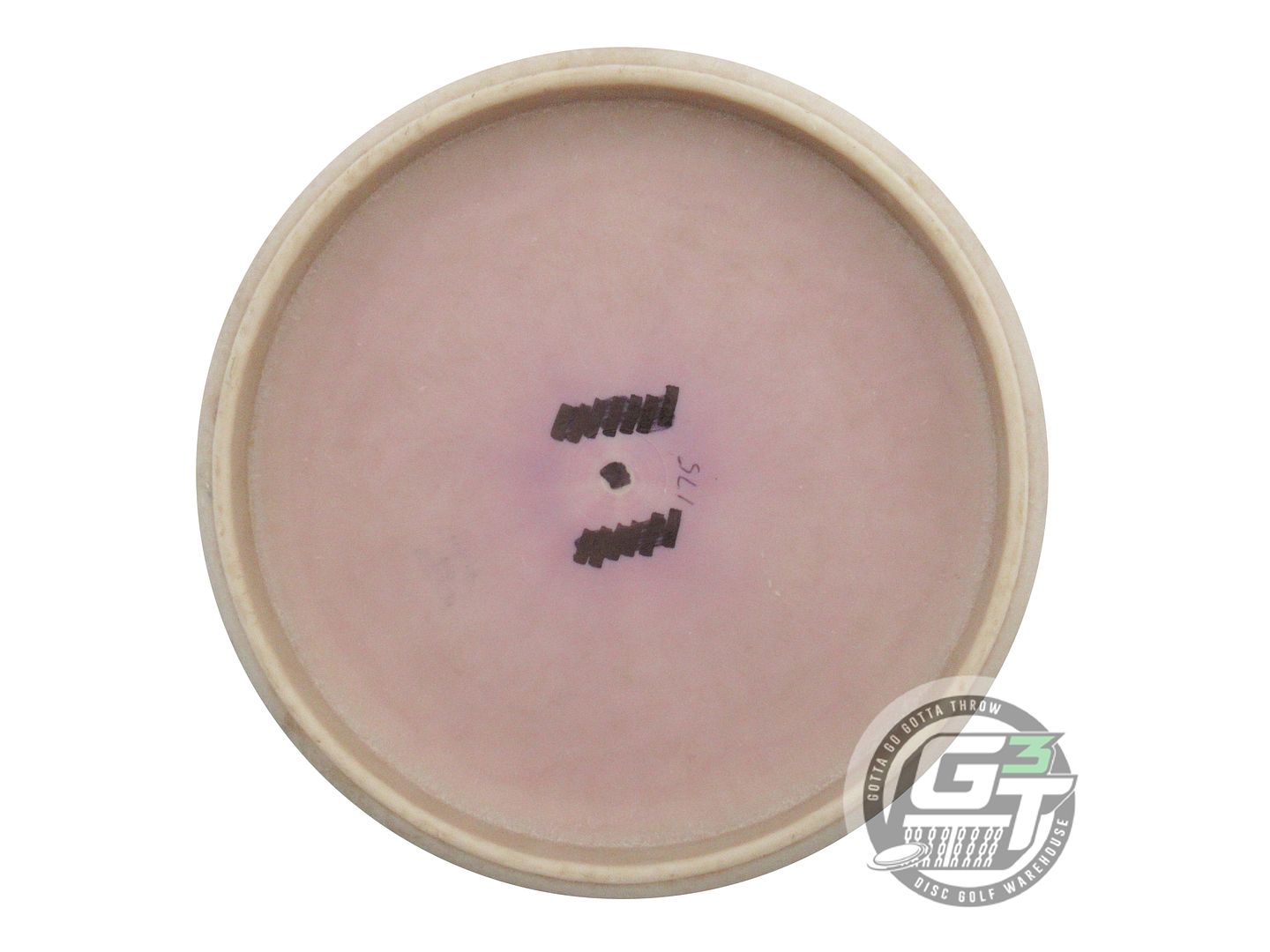 USED Lone Star Victor 2 Jack Rabbit 175g Ivory Wiped Stamp B Putter Golf Disc