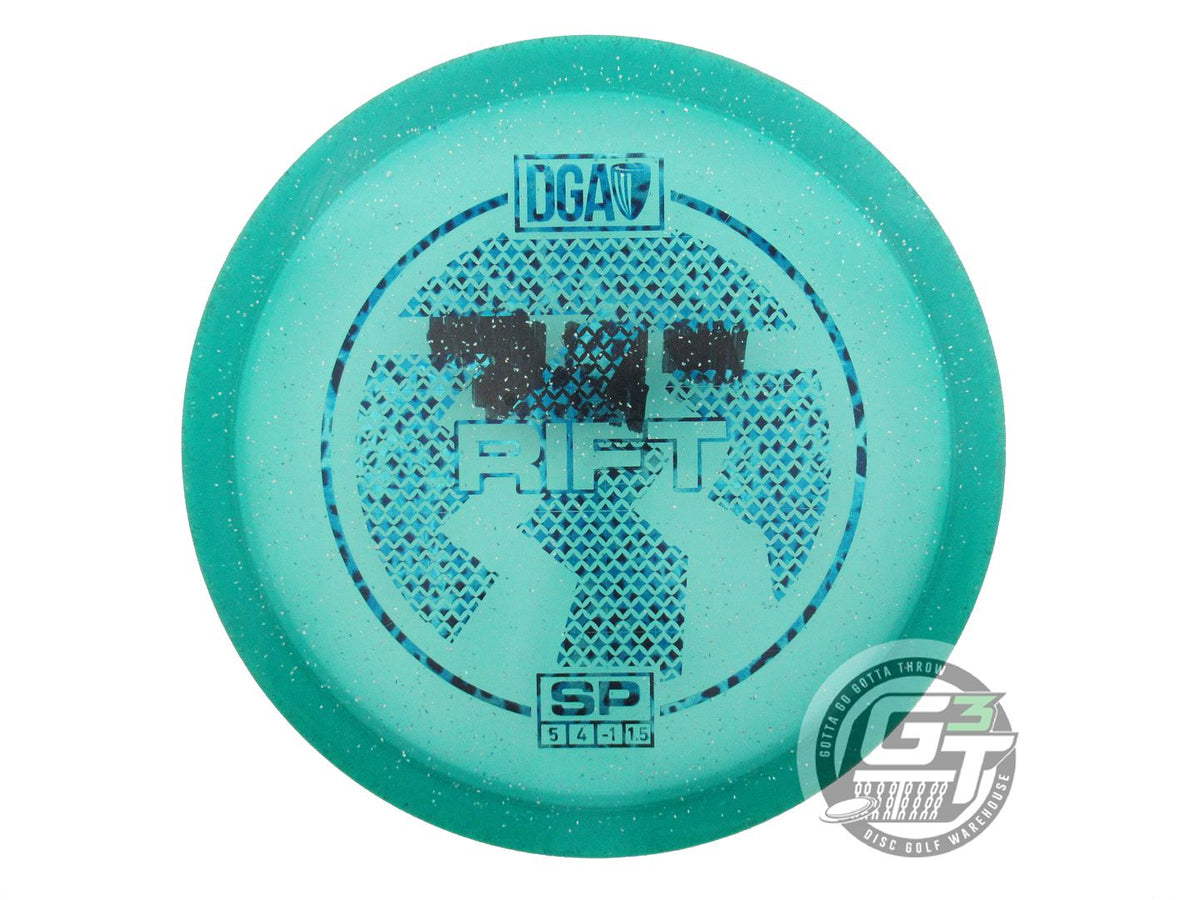 USED DGA SP Line Rift 178g Green Blue Cheetah Foil Midrange Golf Disc ...
