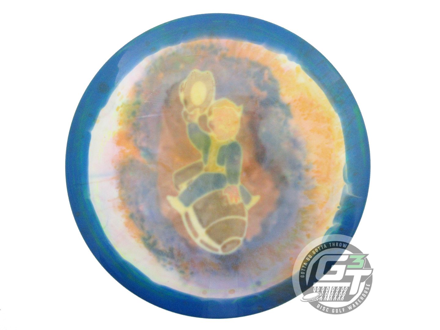 USED Latitude 64 Royal Grand Orbit Trust 178g Blue HOME DYED Midrange Disc
