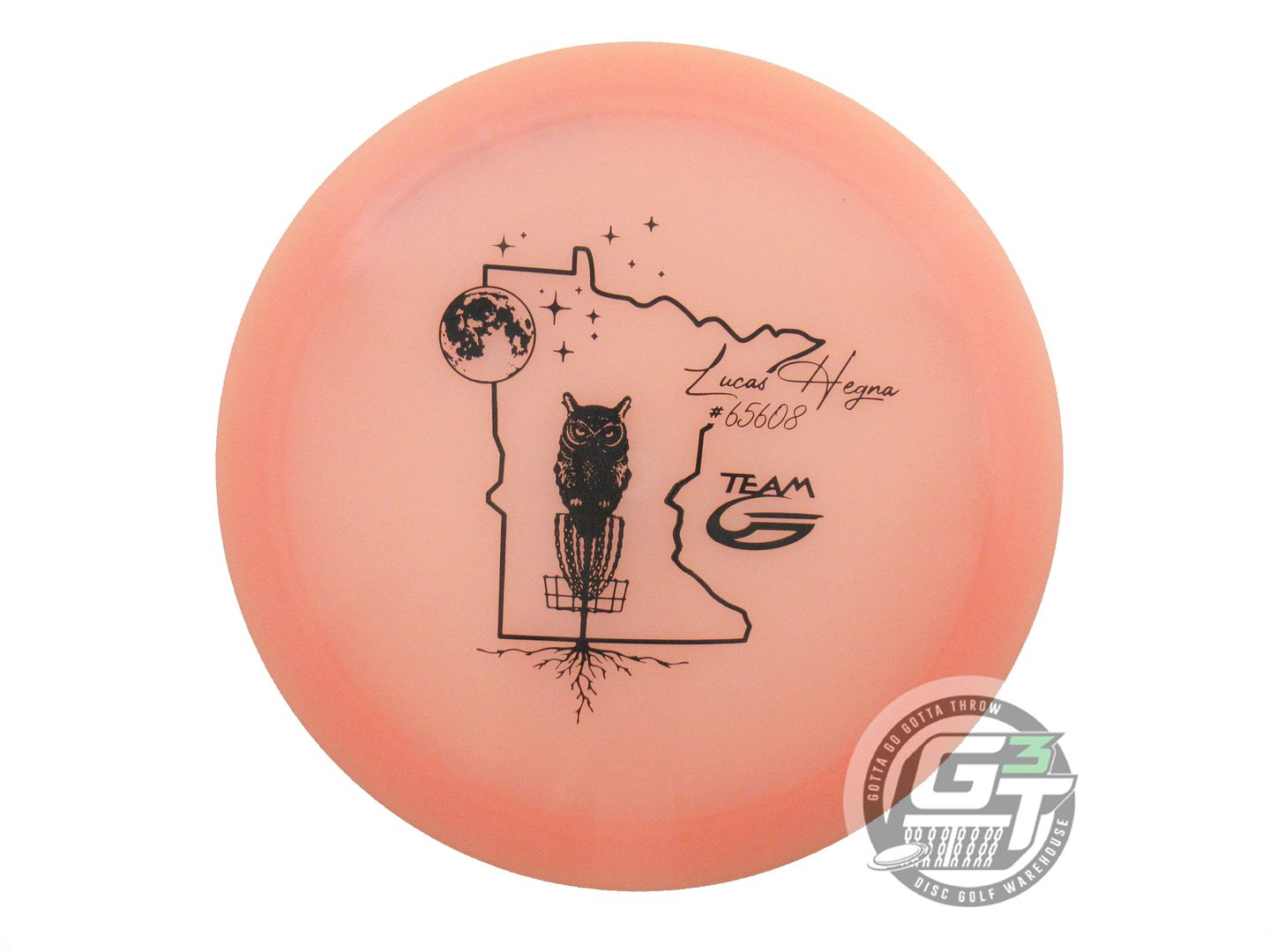 NOS Gateway Hyper-Diamond Blade 173g Peach Black Stamp Fairway Driver Golf Disc