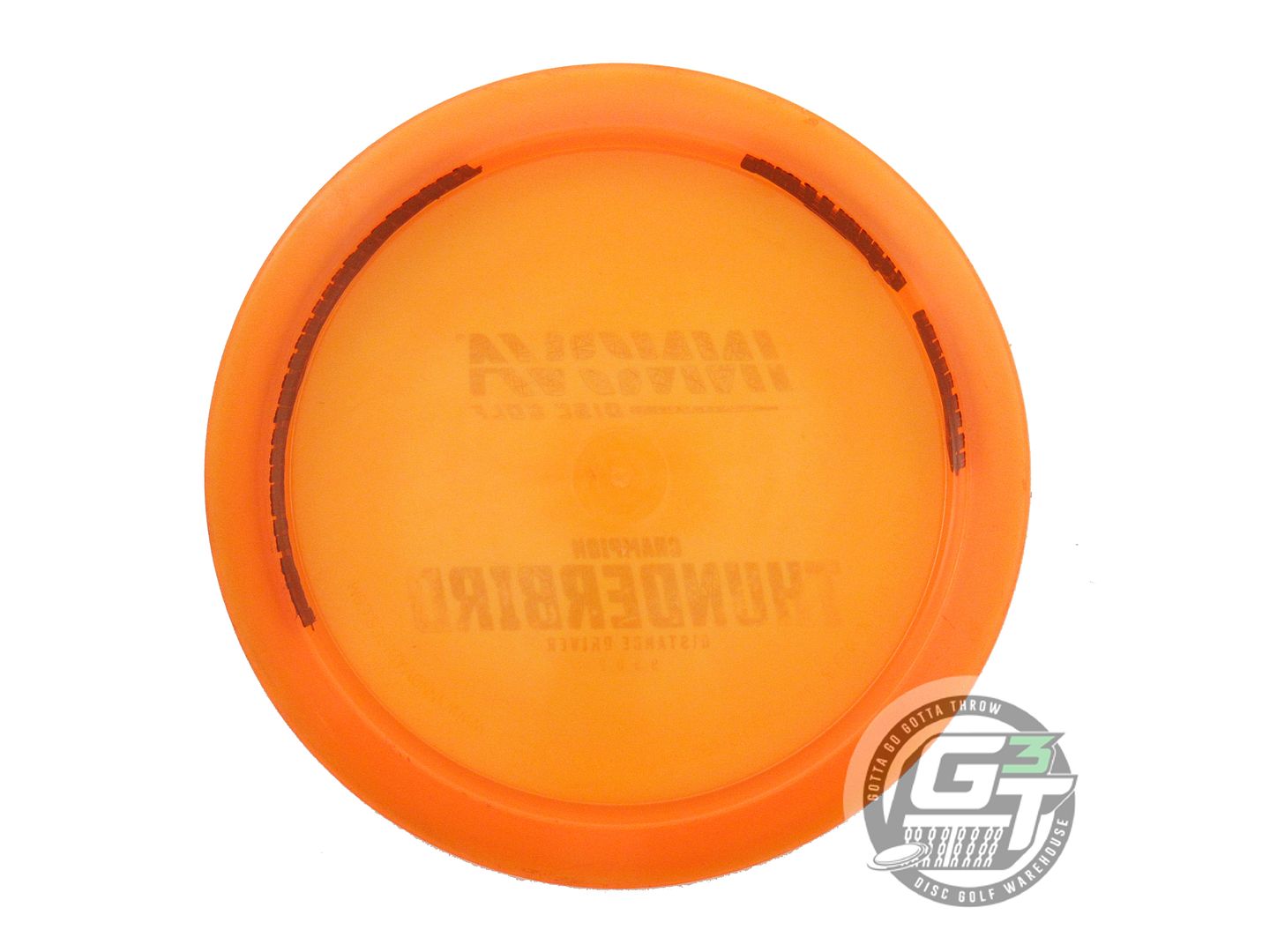 USED Innova Champion Thunderbird 167g Orange Silver Foil Distance Driver Disc
