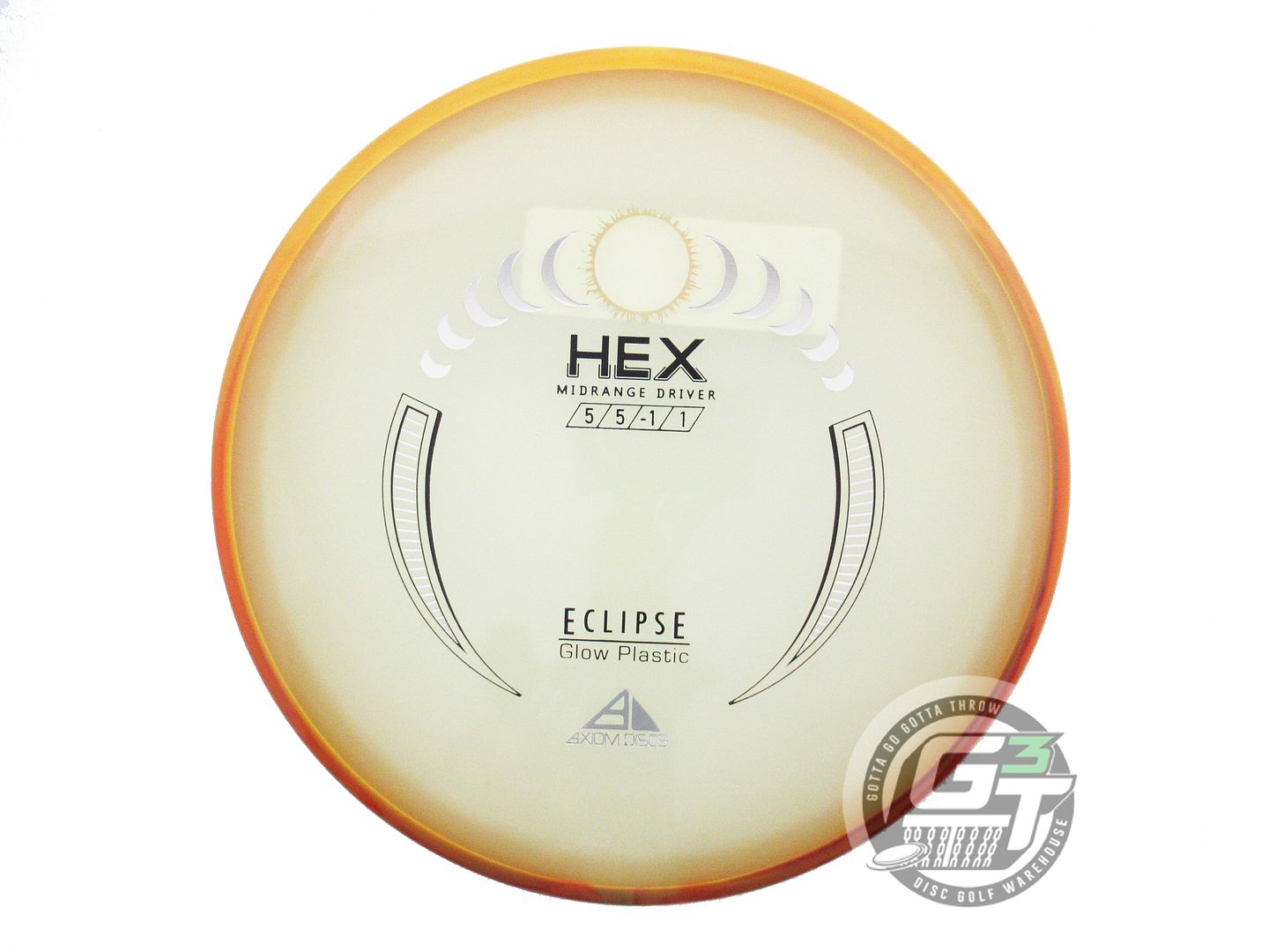 Axiom Eclipse 2.0 Glow Proton Hex Midrange Golf Disc (Individually Listed)