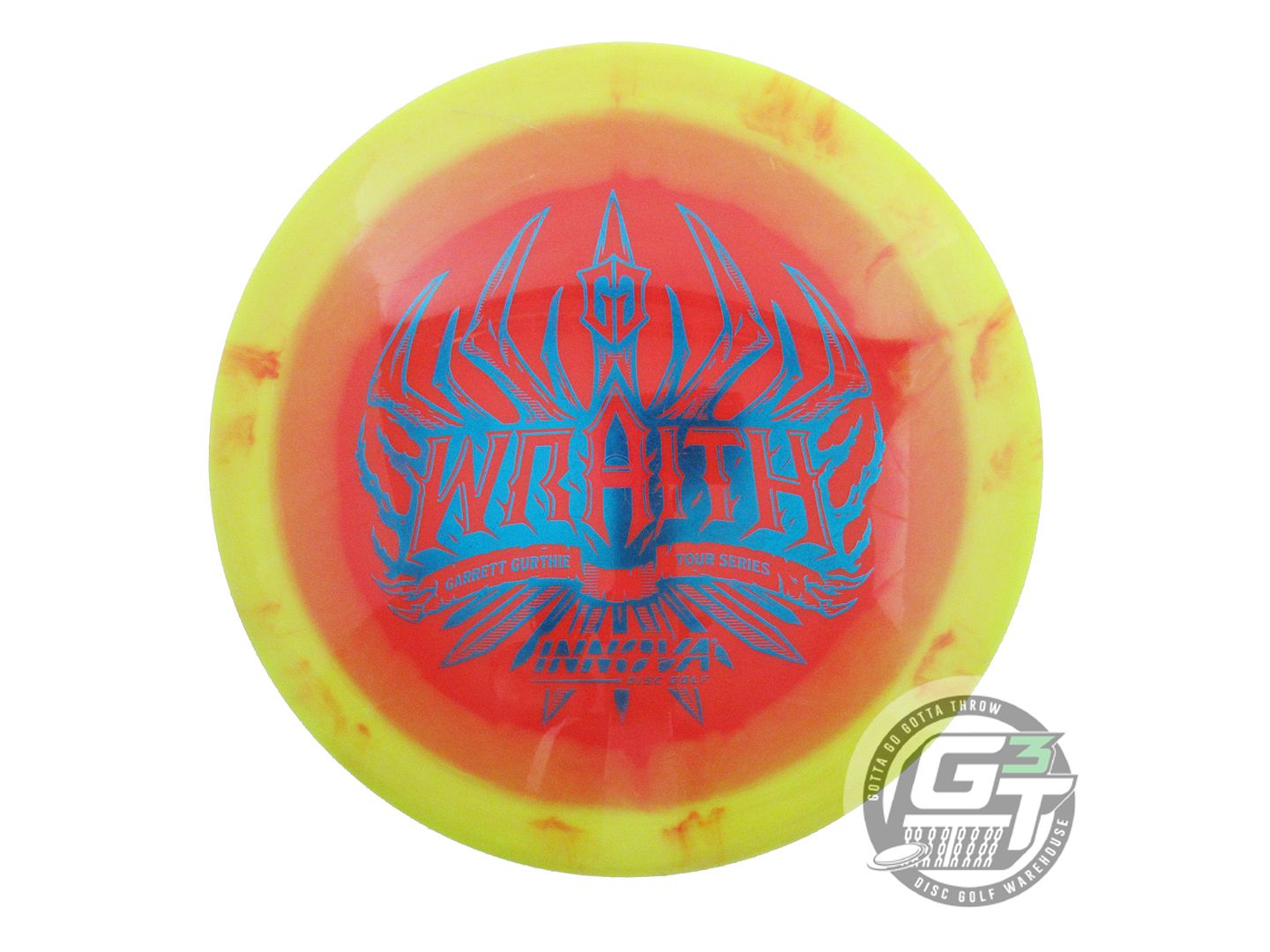 USED Innova [GURTHIE] Halo Star Wraith 173g Yellow-Red Distance Driver Golf Disc