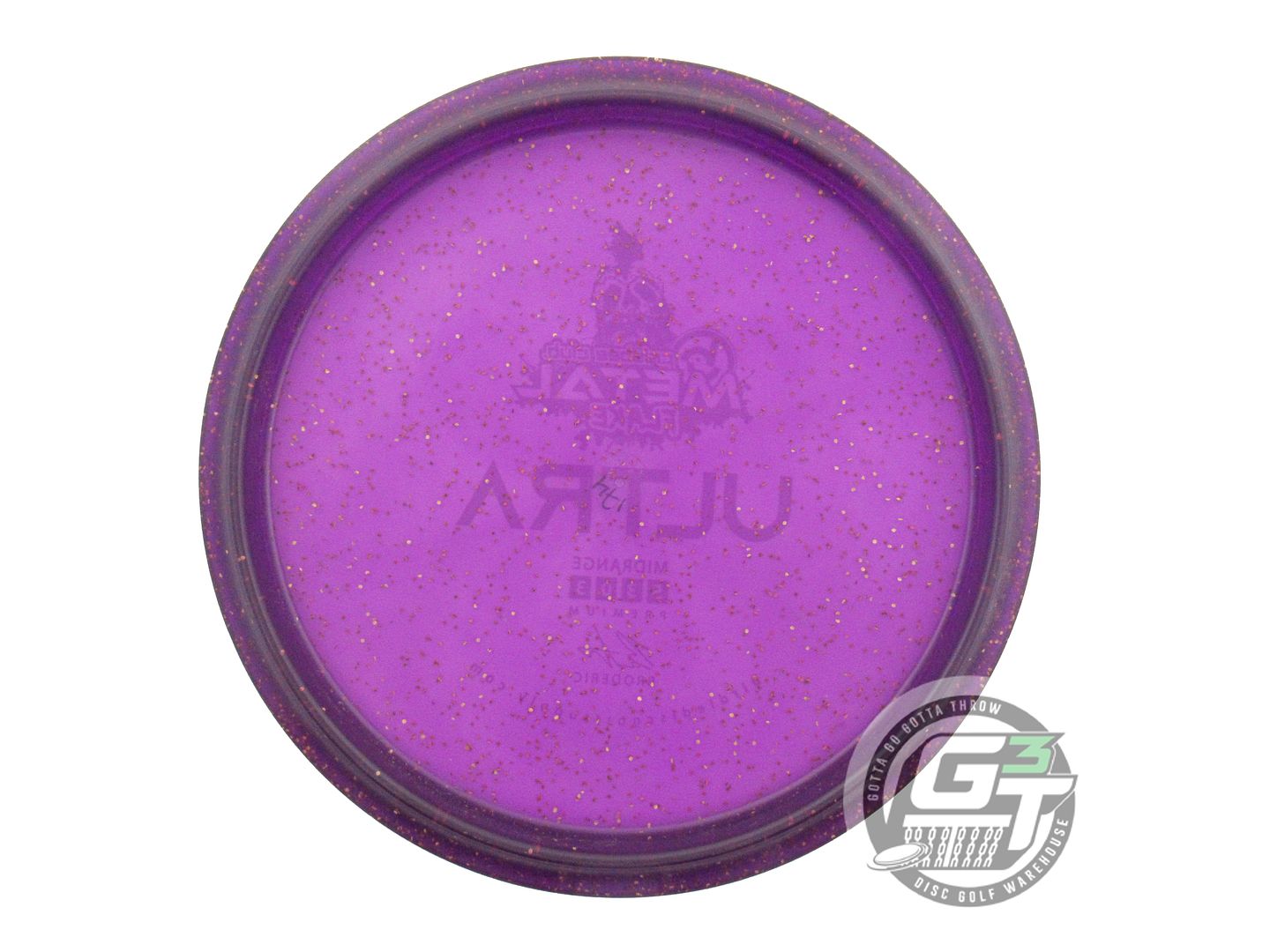 USED Birdie Disc Golf Supply Metal Flake Ultra 174g Purple Midrange Golf Disc