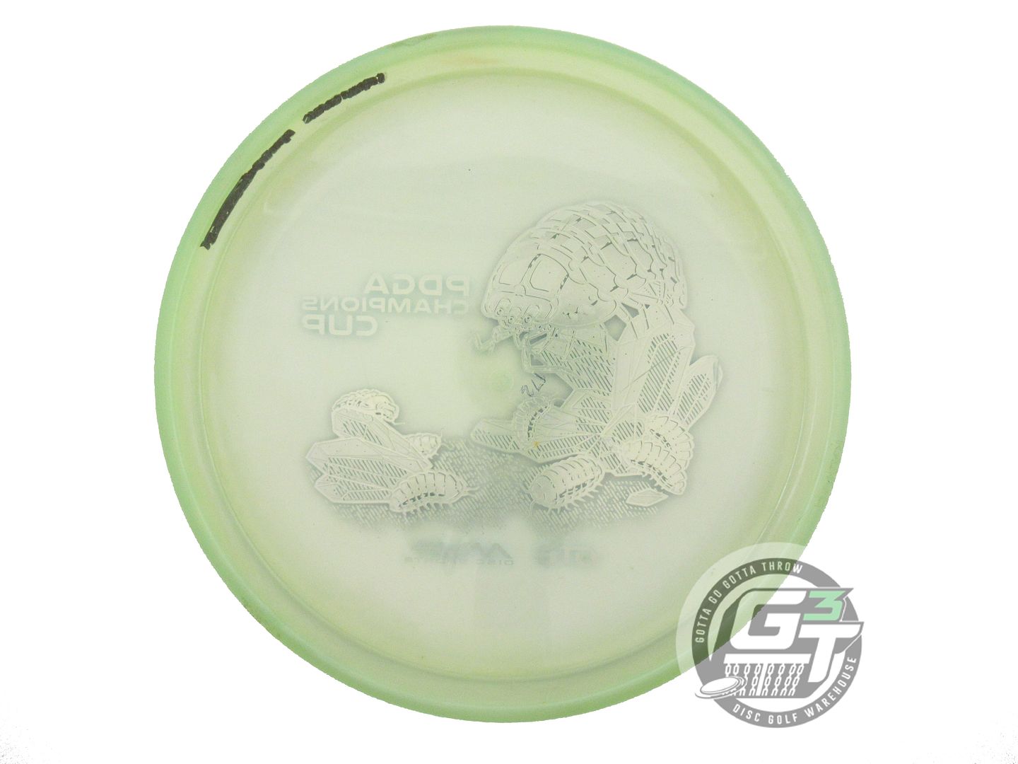 USED Streamline Discs [CHAMPIONS CUP] Proton Soft Range 172g Yellow Putter Disc