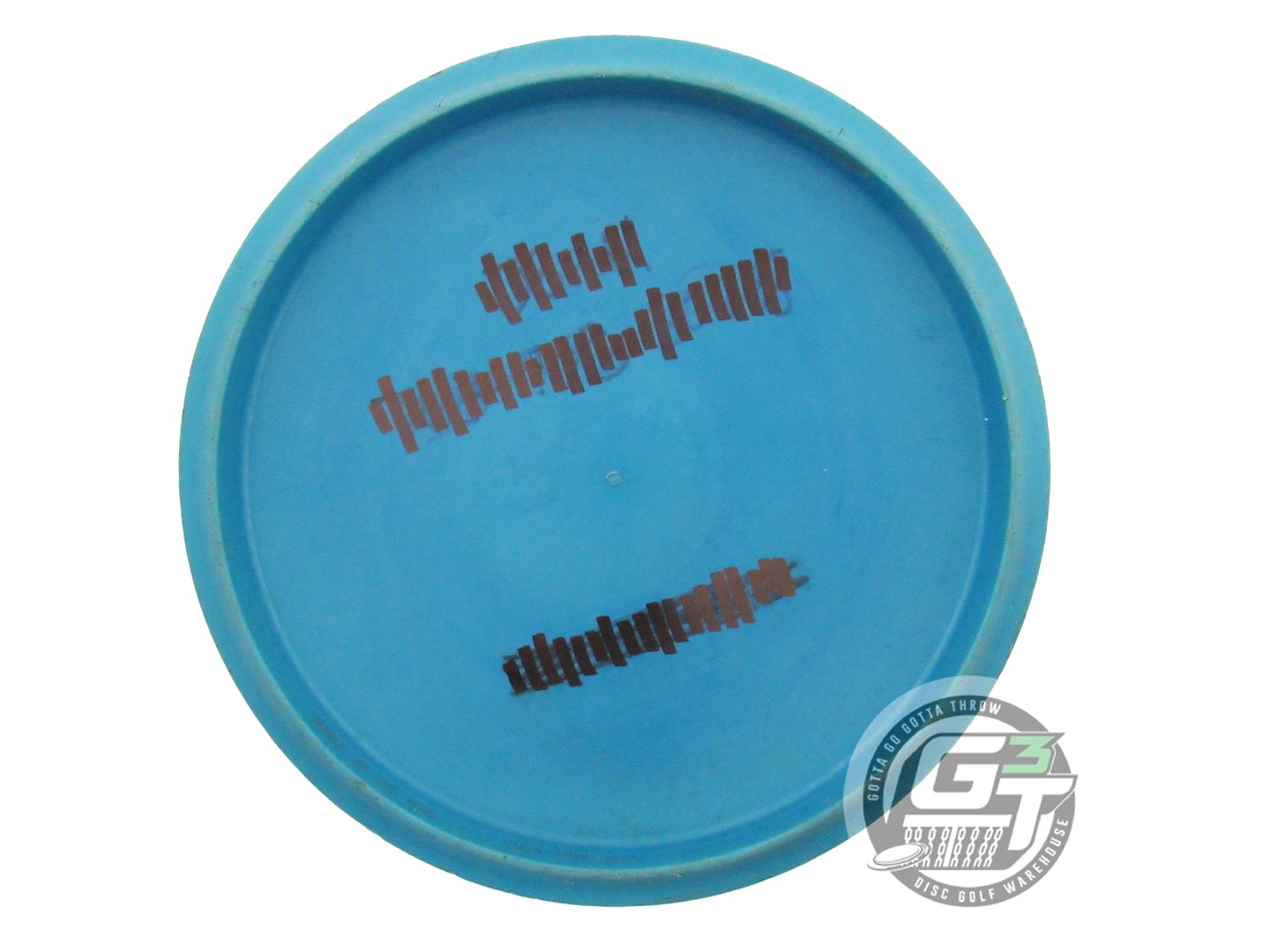 USED Discraft X Buzzz 168g Teal Pink Stamp Midrange Golf Disc