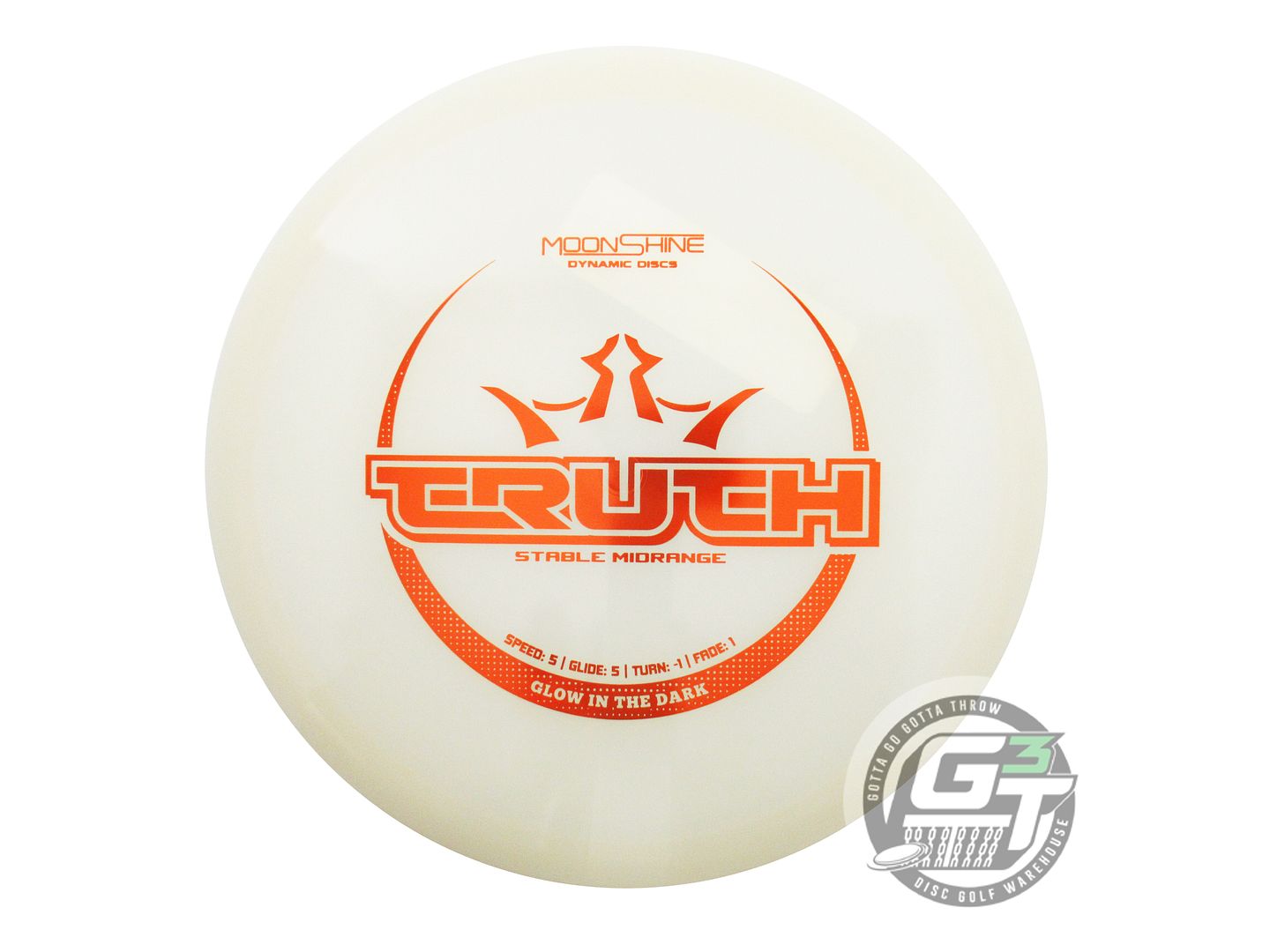 Dynamic Discs Moonshine Glow Lucid Truth Midrange Golf Disc (Individually Listed)