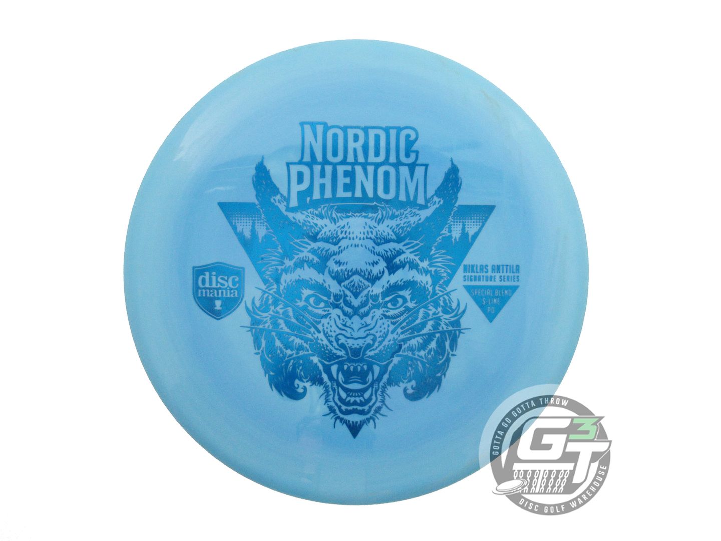 USED DiscMania NORDIC PHENOM Special Blend S-Line PD 176g Blue Driver Golf Disc
