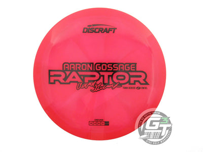Discraft Limited Edition 2025 Tour Series Aaron Gossage Swirl Elite Z Raptor Distance Driver Golf Disc (Individually Listed)
