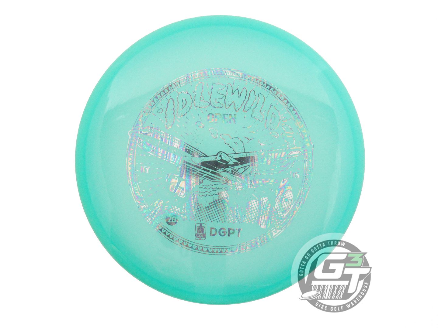 NOS Latitude 64 Opto Moonshine Keystone 172g Seafoam Oil Slick Putter Golf Disc