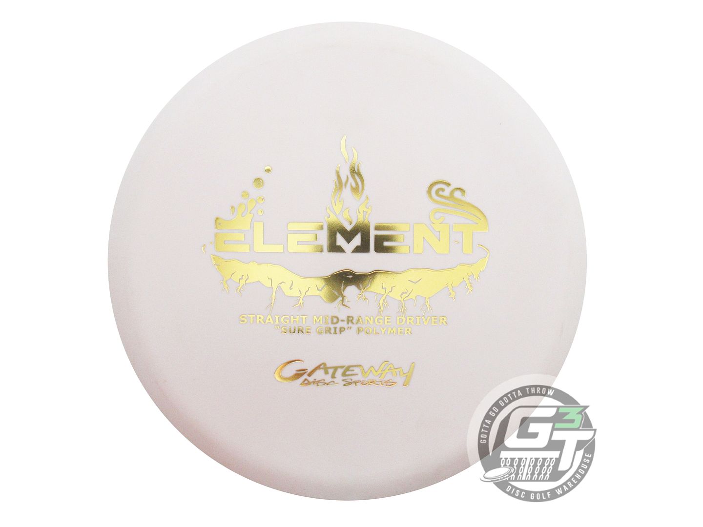 Gateway Sure Grip Element Midrange Golf Disc (Individually Listed)