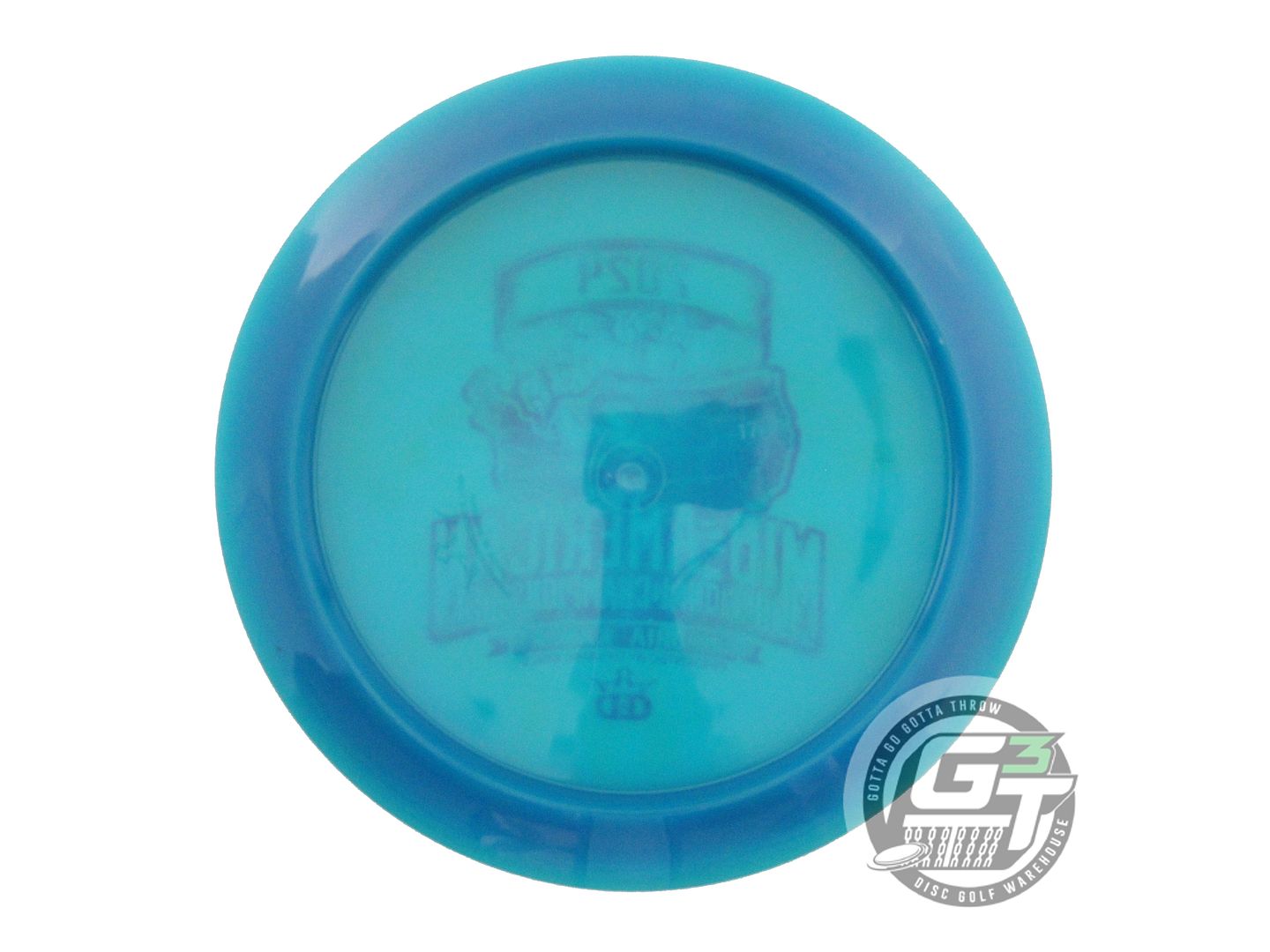 USED Dynamic Discs Lucid Raider 173g Blue Purple Foil Distance Driver Golf Disc