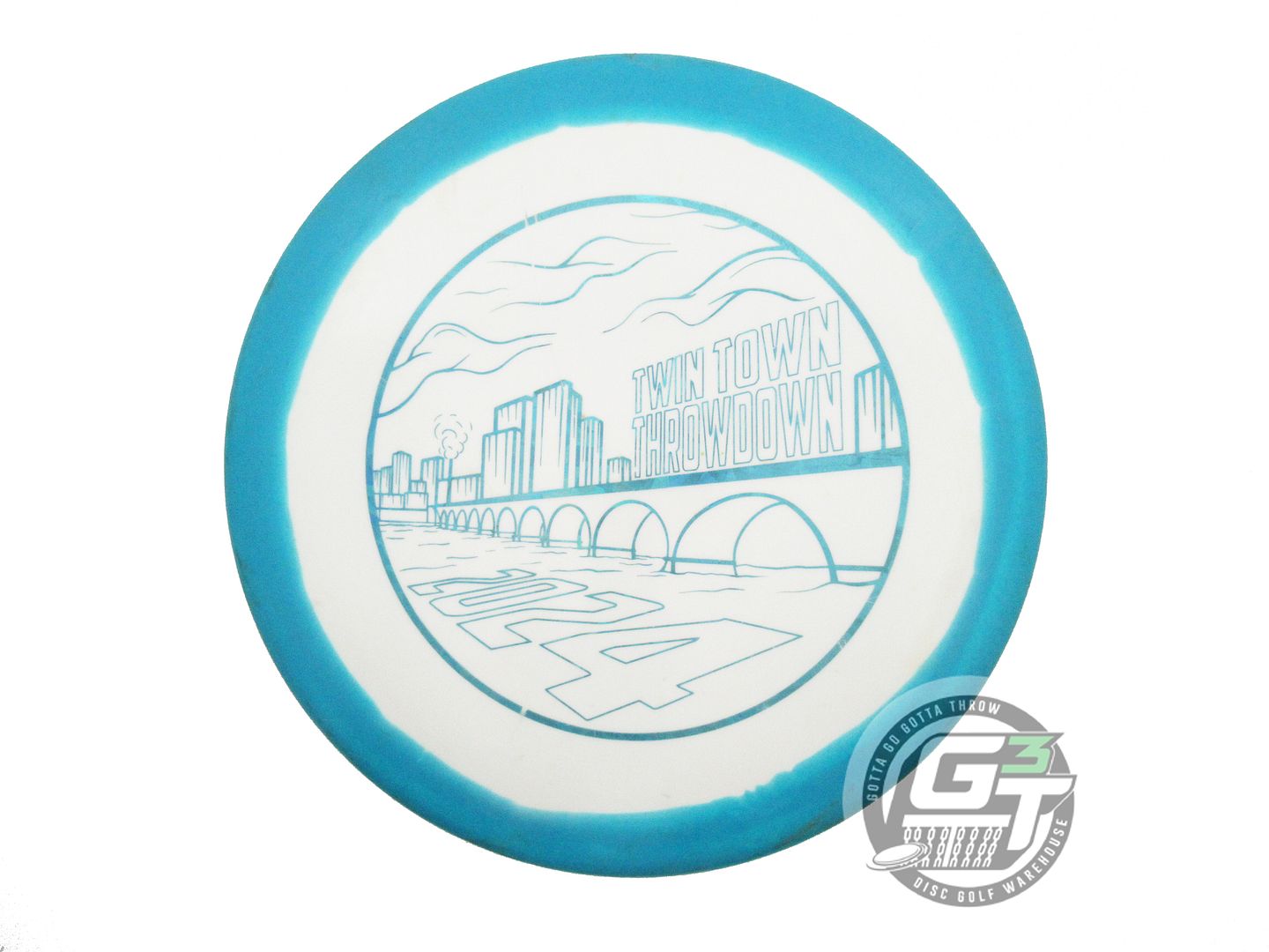 USED Dynamic Discs Fuzion Orbit Escape 175g Teal-White Fairway Driver Golf Disc