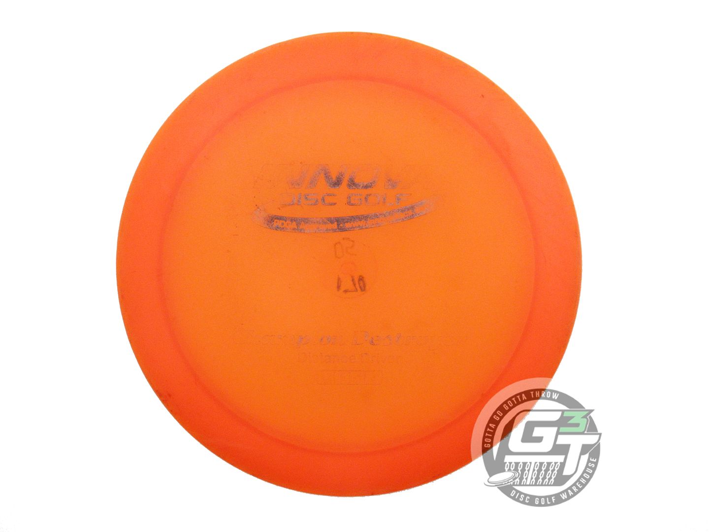 USED Innova Champion Destroyer 170g Orange Wiped Stamp Distance Driver Golf Disc
