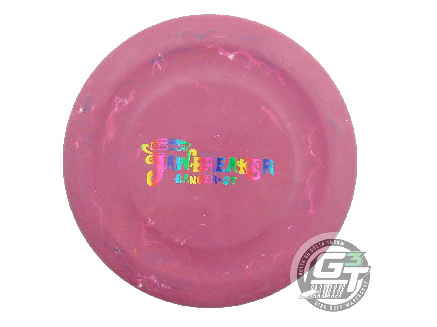 USED Discraft Jawbreaker Banger GT 175g Dark Pink Rainbow Putter Golf Disc