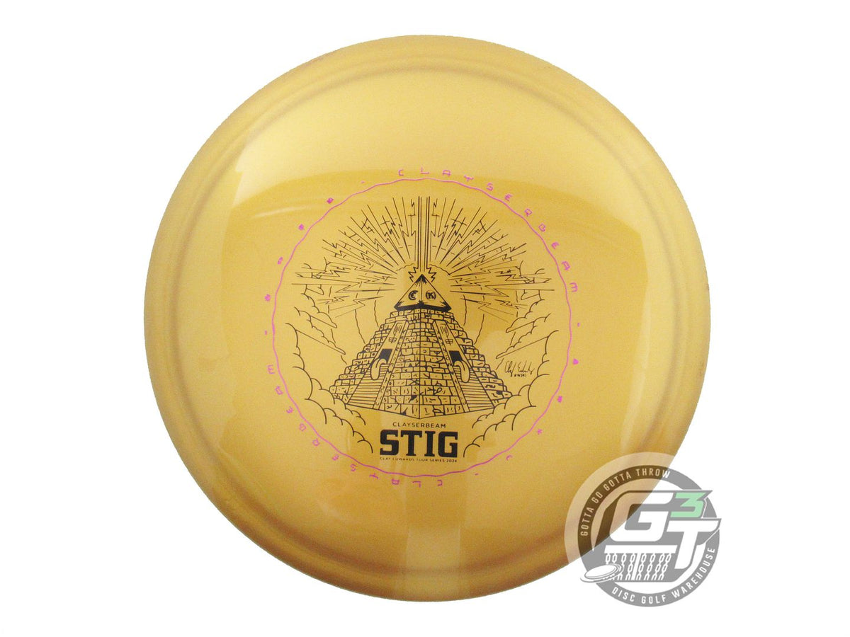 USED Kastaplast [EDWARDS] K1 Hard Stig 174g Gold Black Stamp Midrange Golf Disc