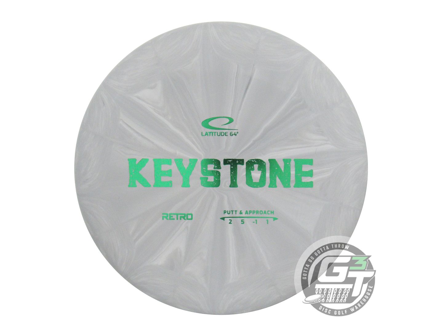 Latitude 64 Retro Burst Keystone Putter Golf Disc (Individually Listed)