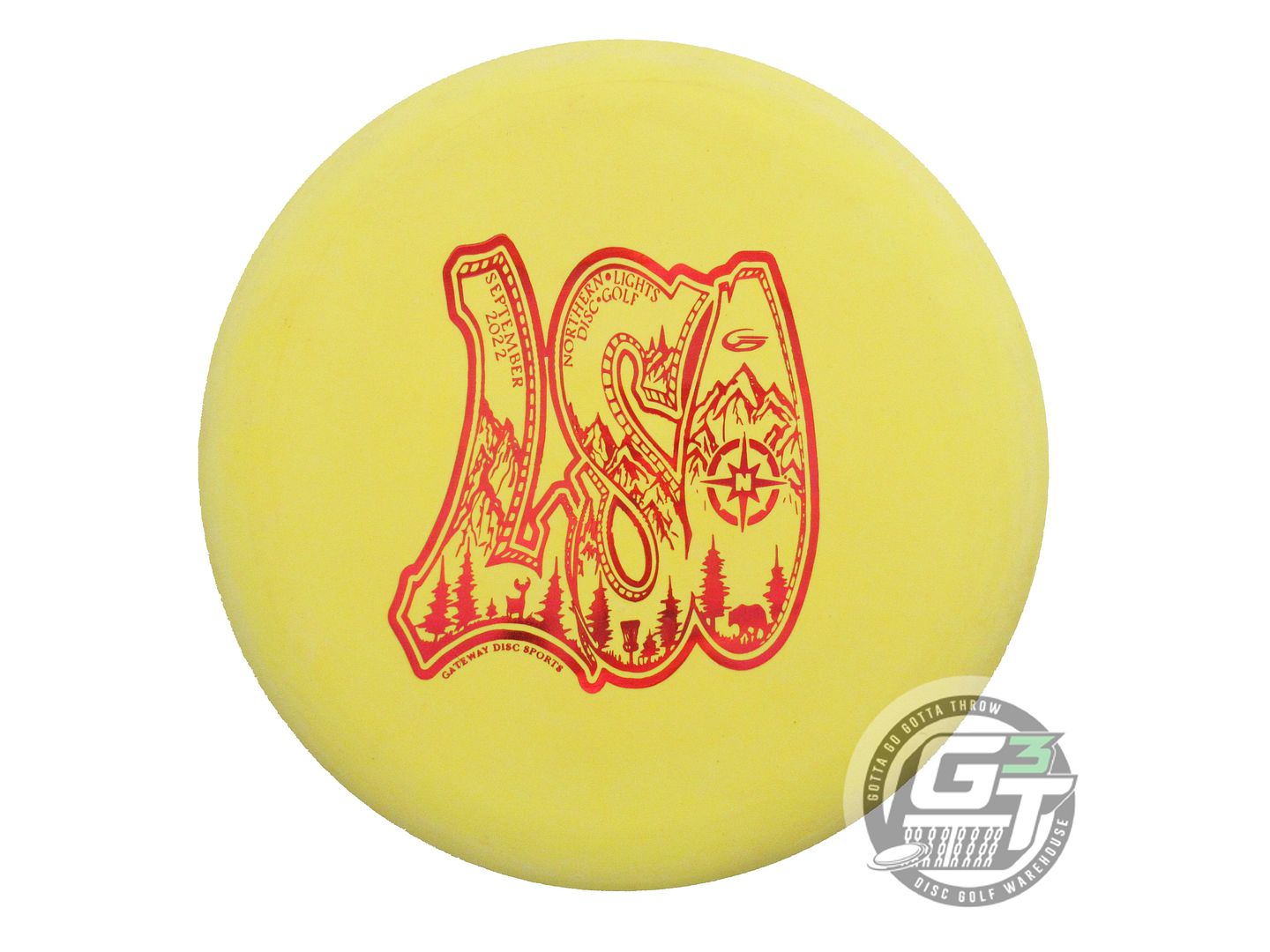 USED Gateway [LSO] SureGrip SS Voodoo 176g Yellow Red Foil Putter Golf Disc