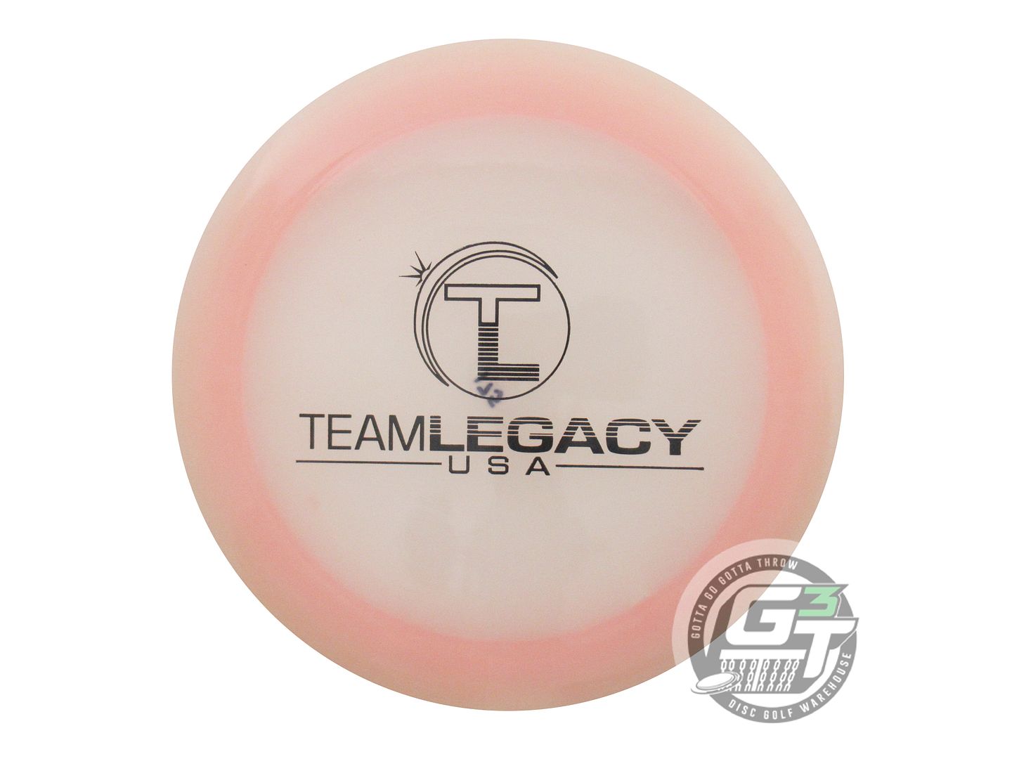 NEW Legacy Discs FLAT TOP Pinnacle Outlaw 175g Pink GUMMY Distance Driver Disc