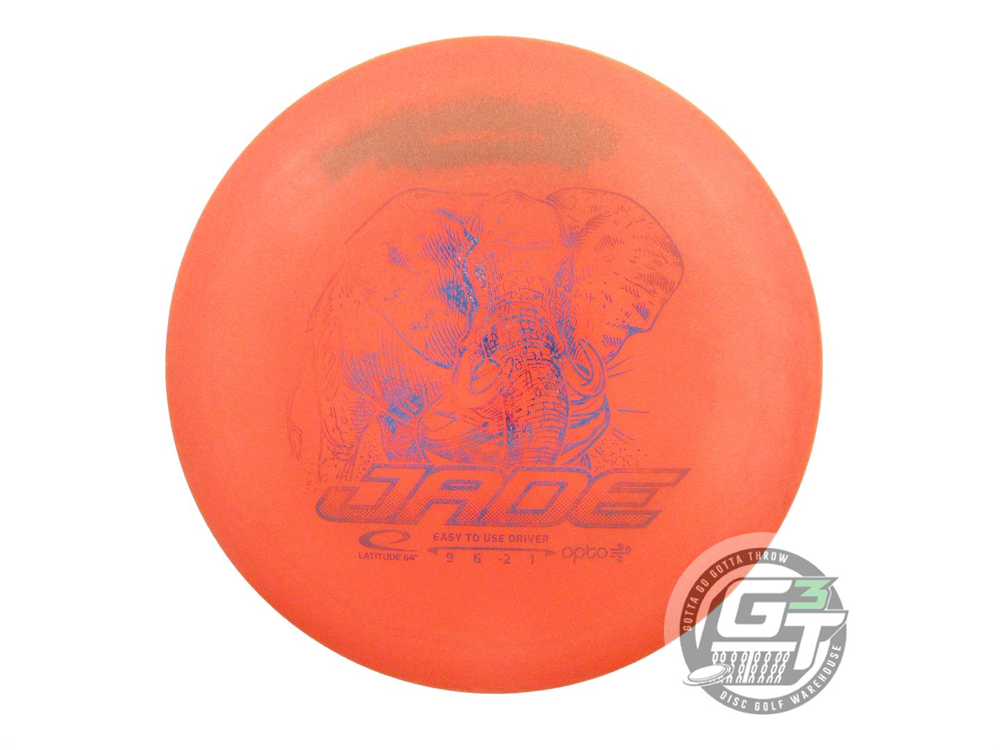USED Latitude 64 Opto AIR Jade 150g Orange Blue Foil Fairway Driver Golf Disc