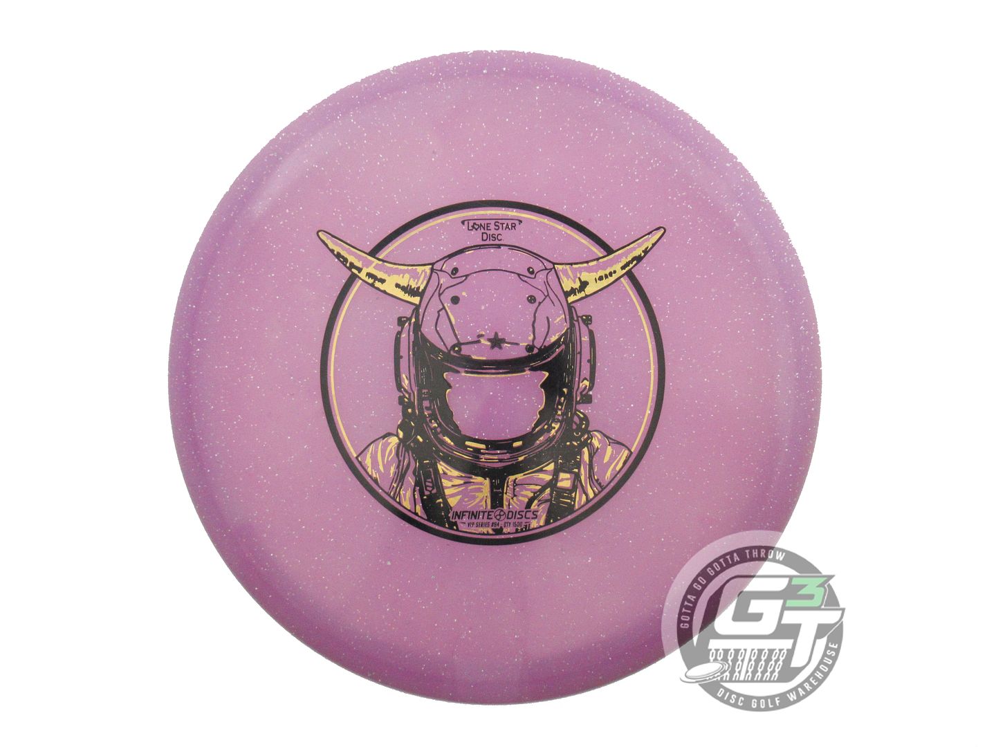 USED Lone Star Founder's Benny 174g Purple Black & Gold Foil Putter Golf Disc